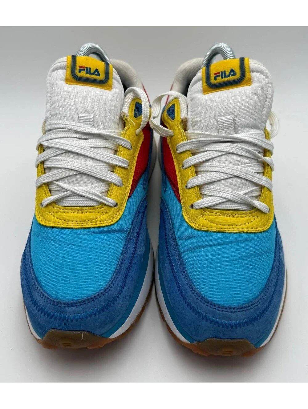 FILA Multicolor Sneakers Woman US 9.5 Leather Athletic Shoes 5RM01550-431